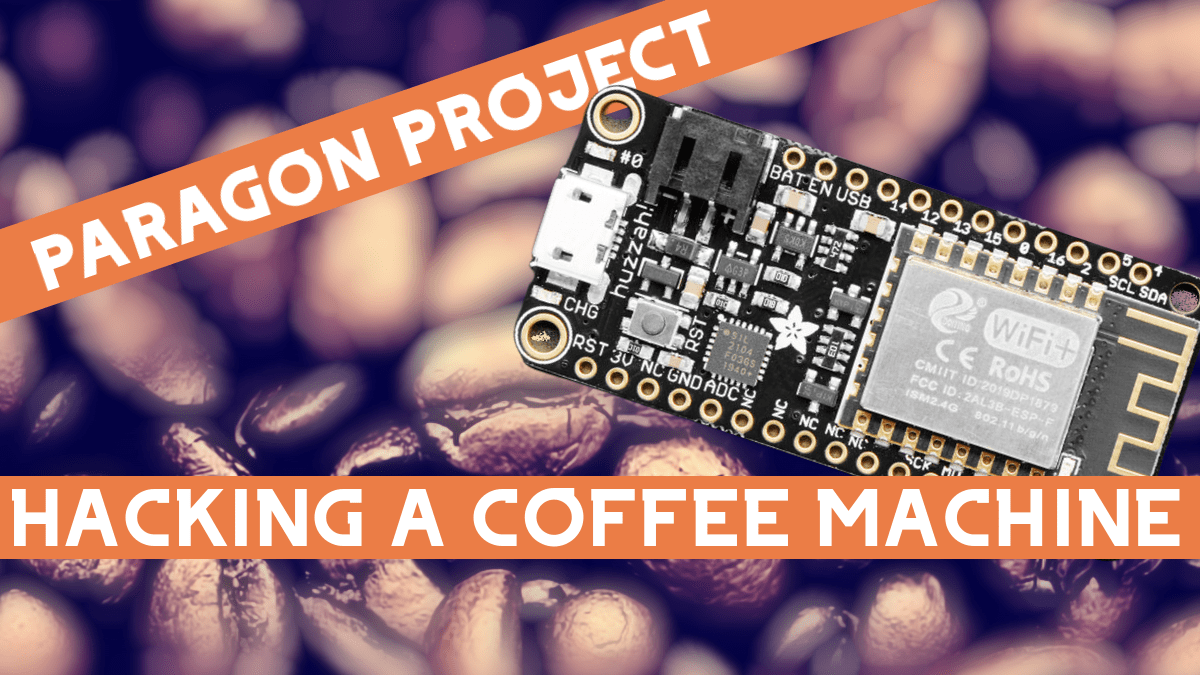 Paragon Project Hacking a Coffee Machine PiCockpit