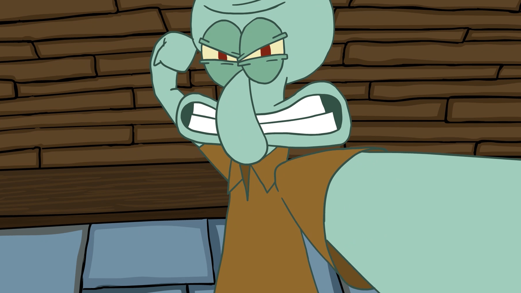 Spongebob Reanimated Scene