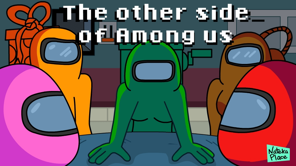 Among Us Hand With Gun