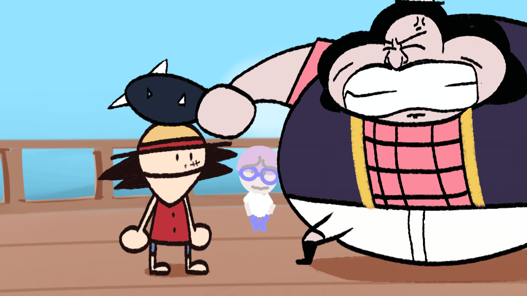 LUFFY VS ALVIDA! OP BATTLES!! (One Piece FanAnimation)