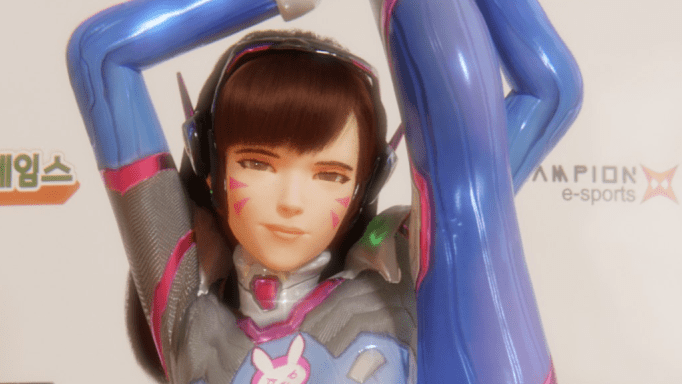 D.va shows off a little too much