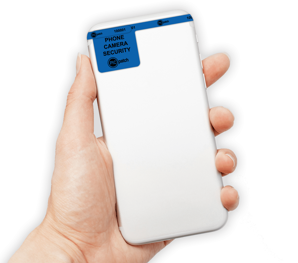 PICpatch Labels Phone Camera Security Stickers TamperEvident Non