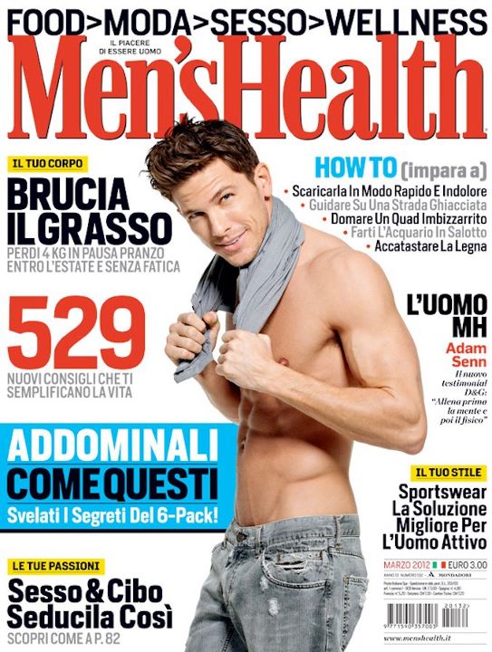 Adam Senn Men's Health Italy March 2012