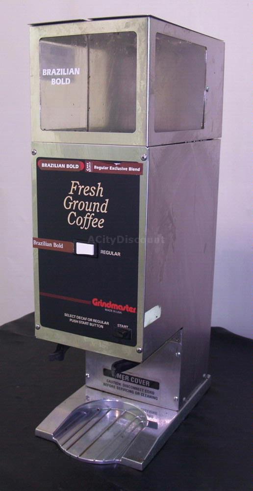 Used Grindmaster 250 Commercial Coffee Equipment Dual Hopper Coffee