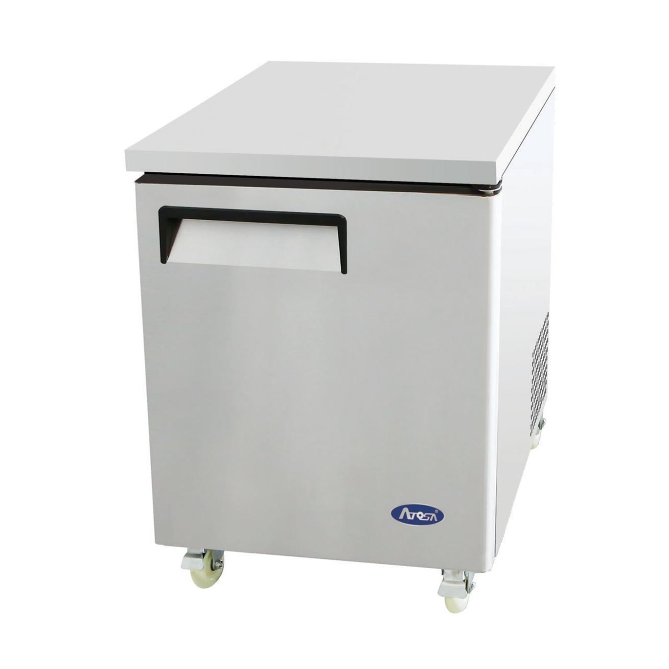 Atosa MGF8401GR 27" Single Door Undercounter Reachin Refrigerator