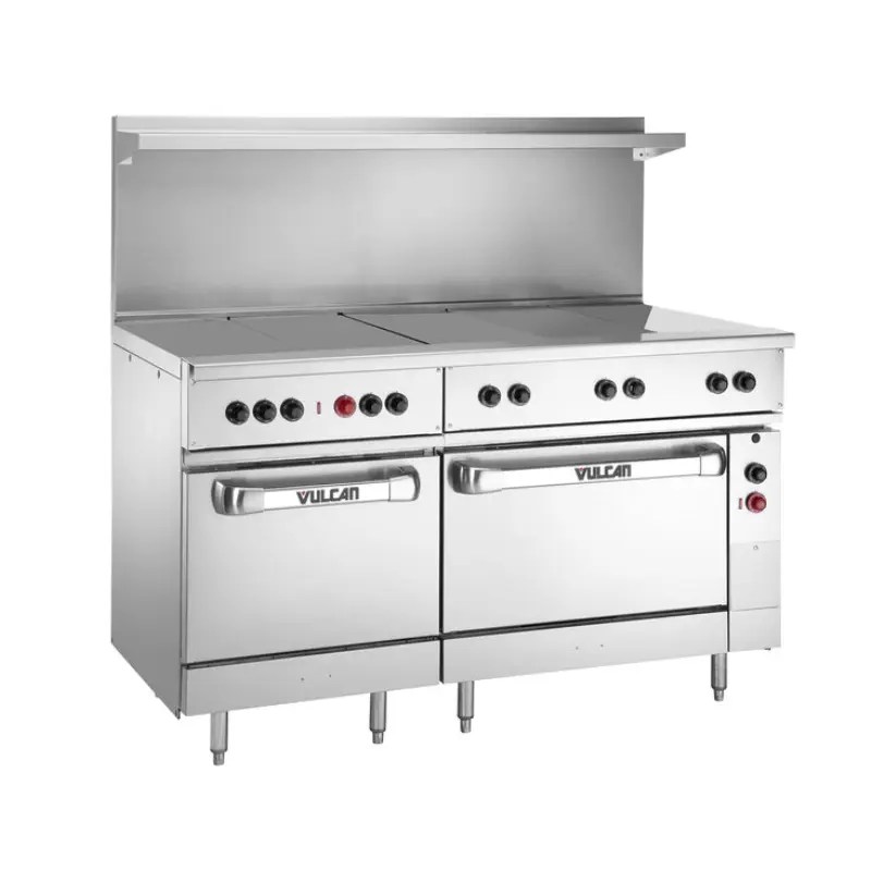 Vulcan EV60SS5HT240 60" Electric 240v (5) Hot Top Range w/ Std