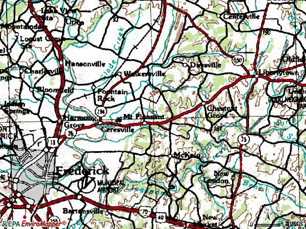 Frederick Md Zip Code Map 21701 Zip Code (Frederick, Maryland) Profile homes, apartments