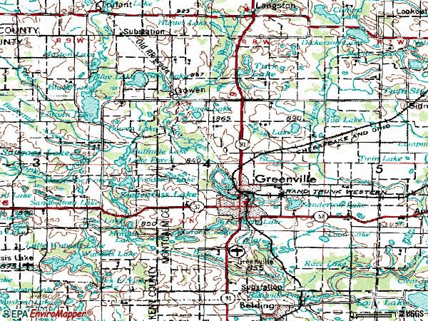 Map Of Greenville Michigan 48838 Zip Code (Greenville, Michigan) Profile homes, apartments
