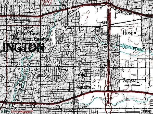 Arlington Tx Zip Code Map 29 Arlington Zip Code Map Maps Database Source