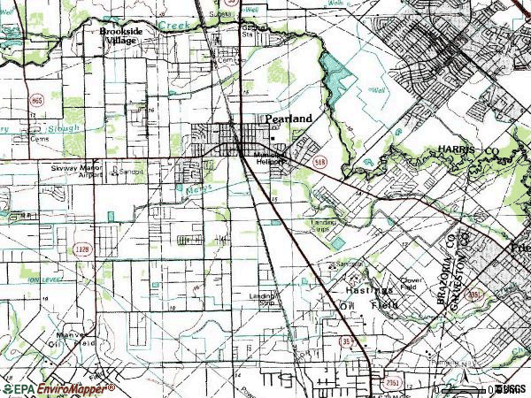 Pearland Area Zip Codes