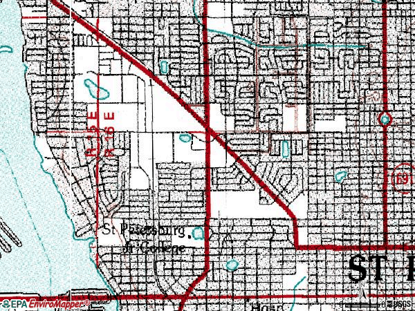 St Petersburg Fl Zip Code Map 33710 Zip Code (St. Petersburg, Florida) Profile homes, apartments