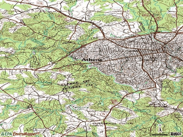 Athens Ga Zip Code Map 30606 Zip Code (AthensClarke County, Profile homes