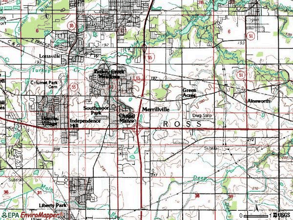 Map Of Merrillville Indiana 46410 Zip Code (Merrillville, Indiana) Profile homes, apartments