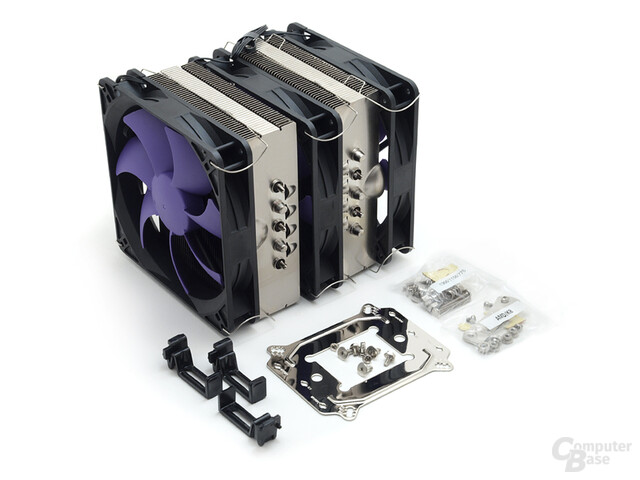 Zero Infinity Freeflow+ im Test CPUKühler mit drei 140mmLüftern ComputerBase