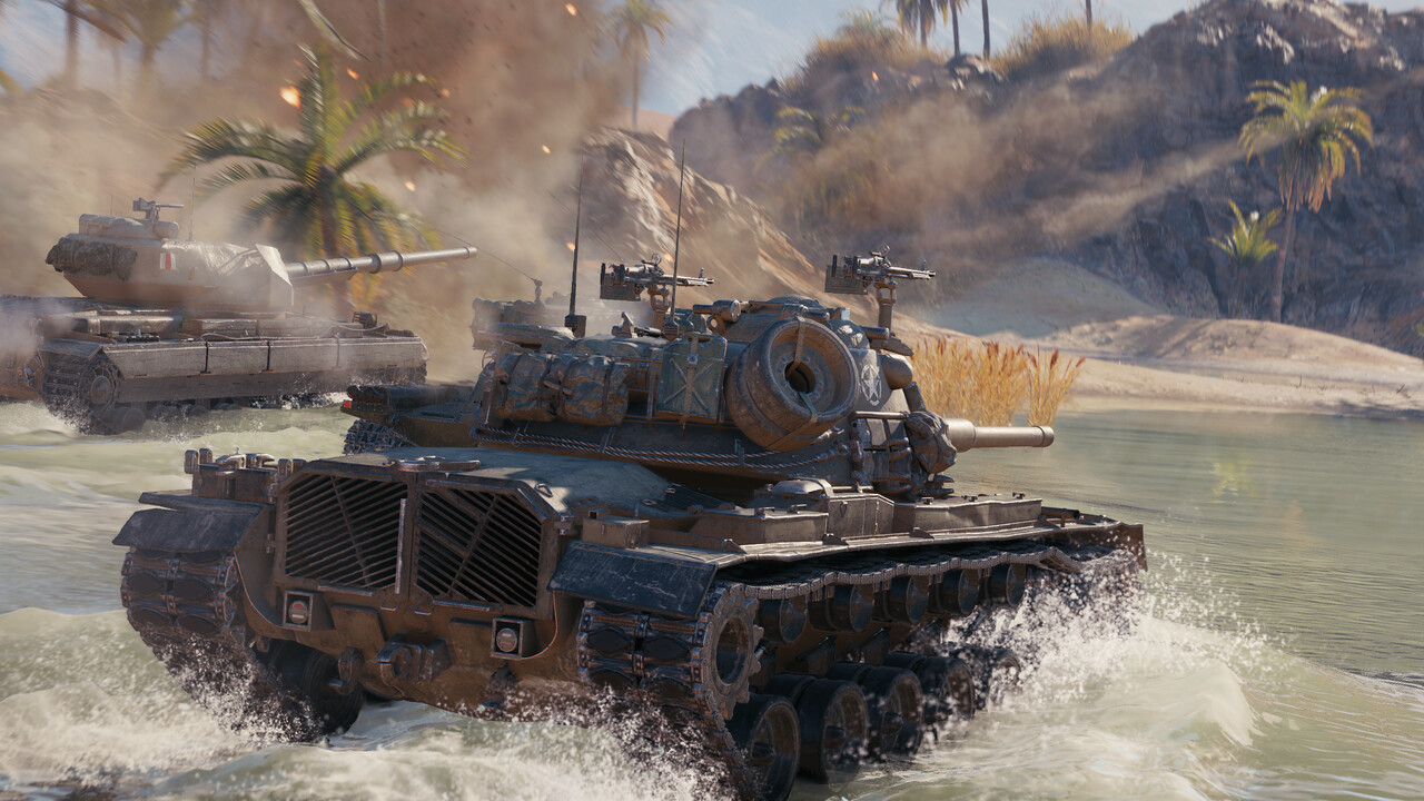 World of Tanks enCore RT Raytracing im kostenlosen Benchmark für