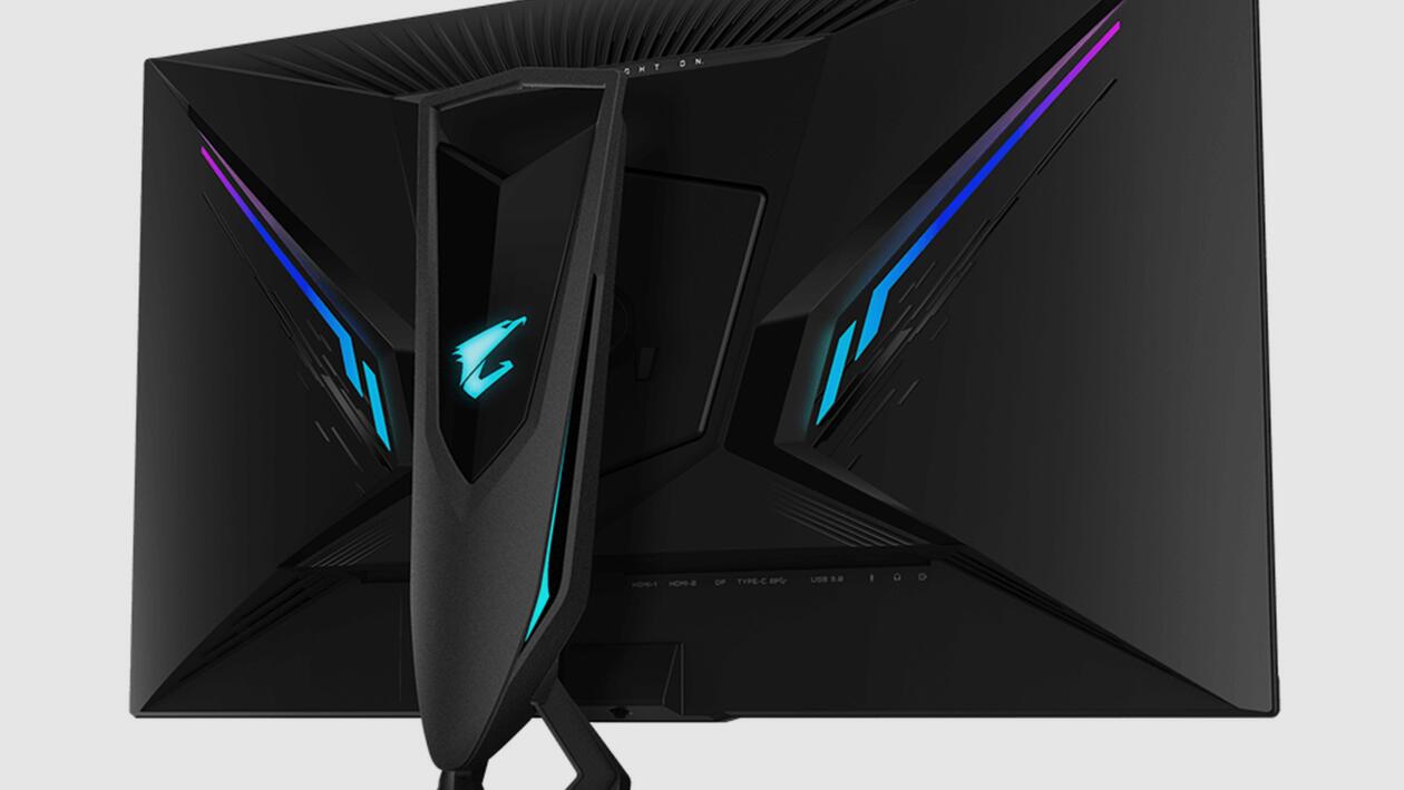 Gigabyte Aorus FI32Q 32ZollIPSMonitor mit WQHD, 170 Hz und KVM