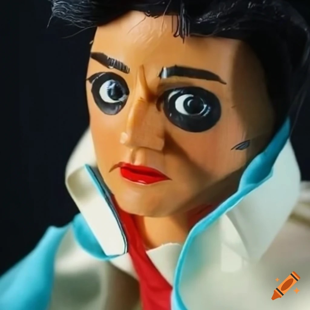Elvis presley as a thunderbird by gerry anderson on Craiyon