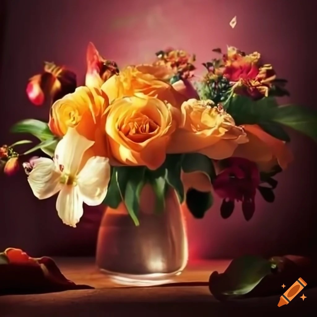 Beautiful flowers for my friend sveta and her family