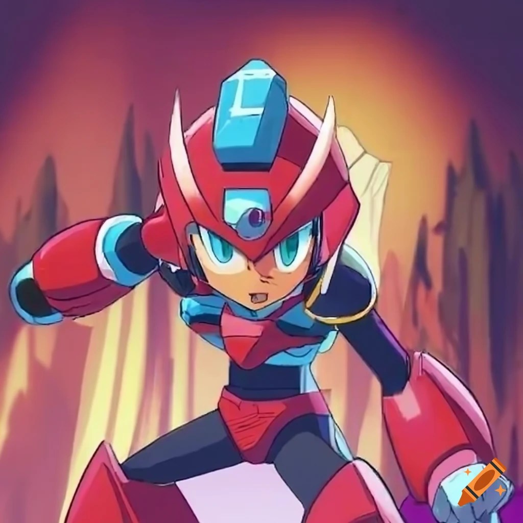 Megaman zero meets megaman x on Craiyon