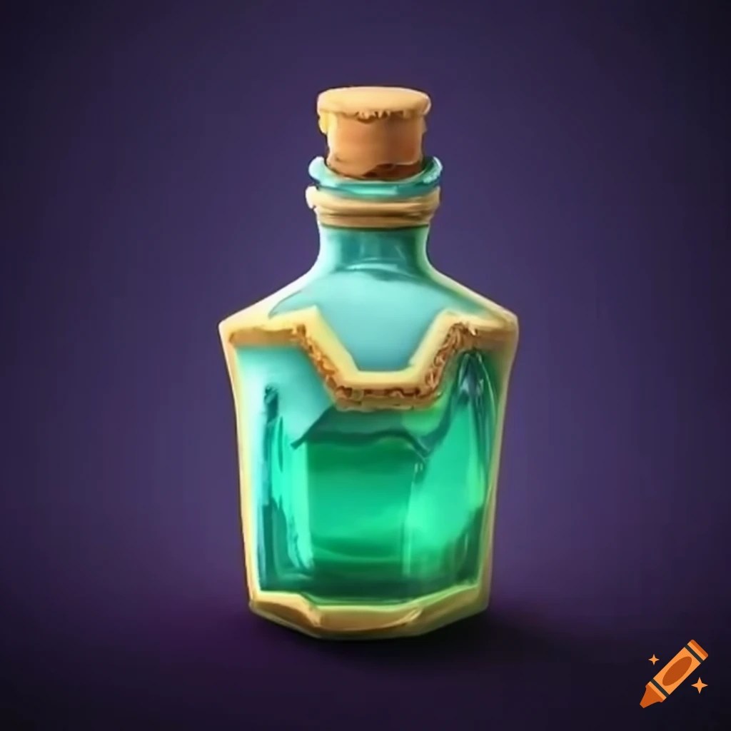 Warcraft potion bottle