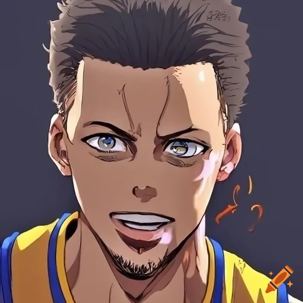 Anime Steph Curry