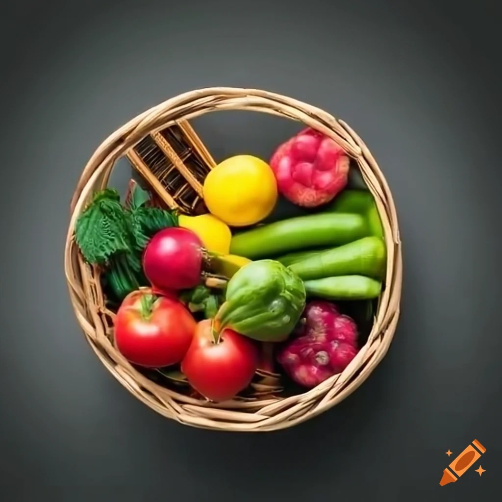 Image of a basket of produce