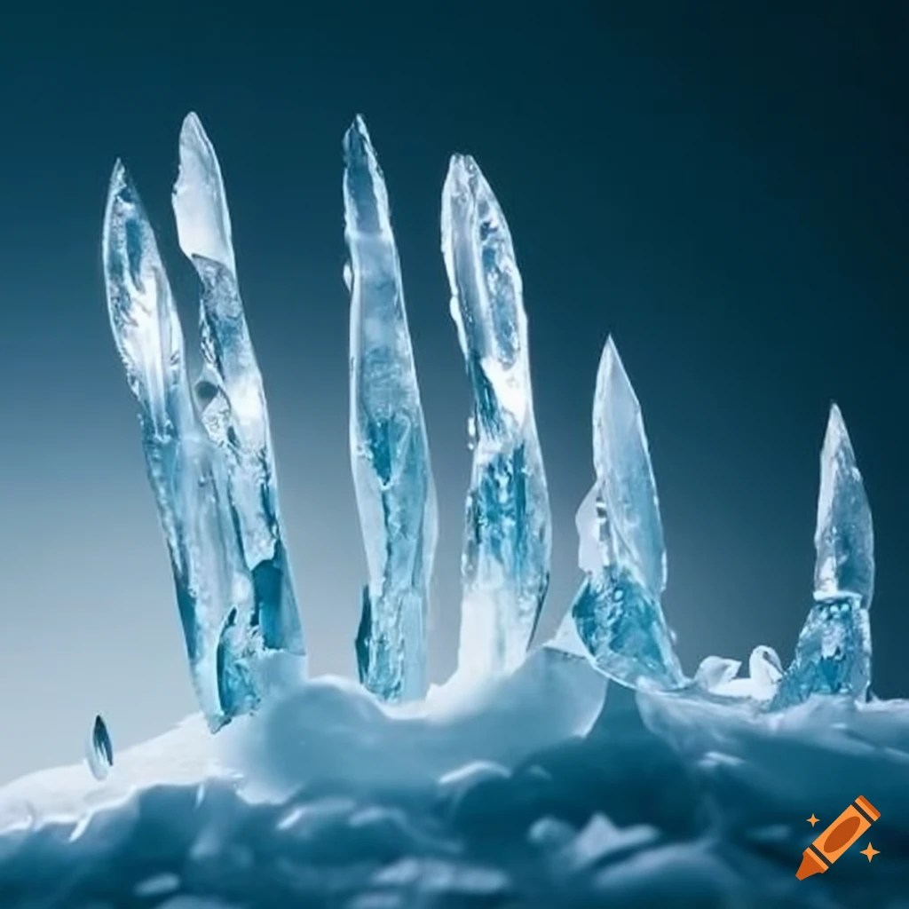 Ice spikes