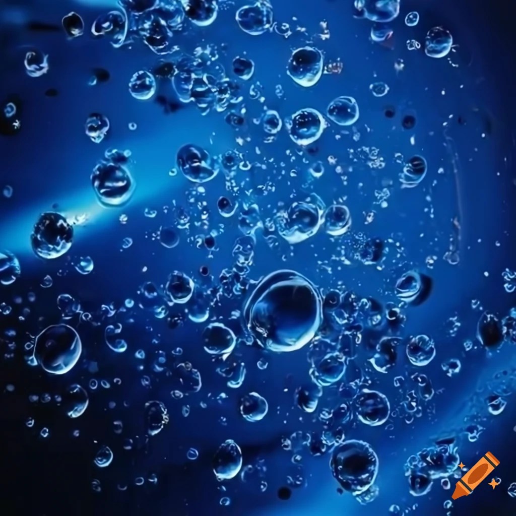Water bubble background