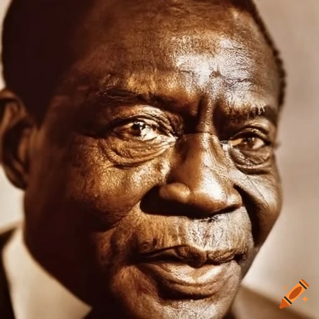 Francisco macías nguema,1st president of equatorial guinea 1968 on Craiyon