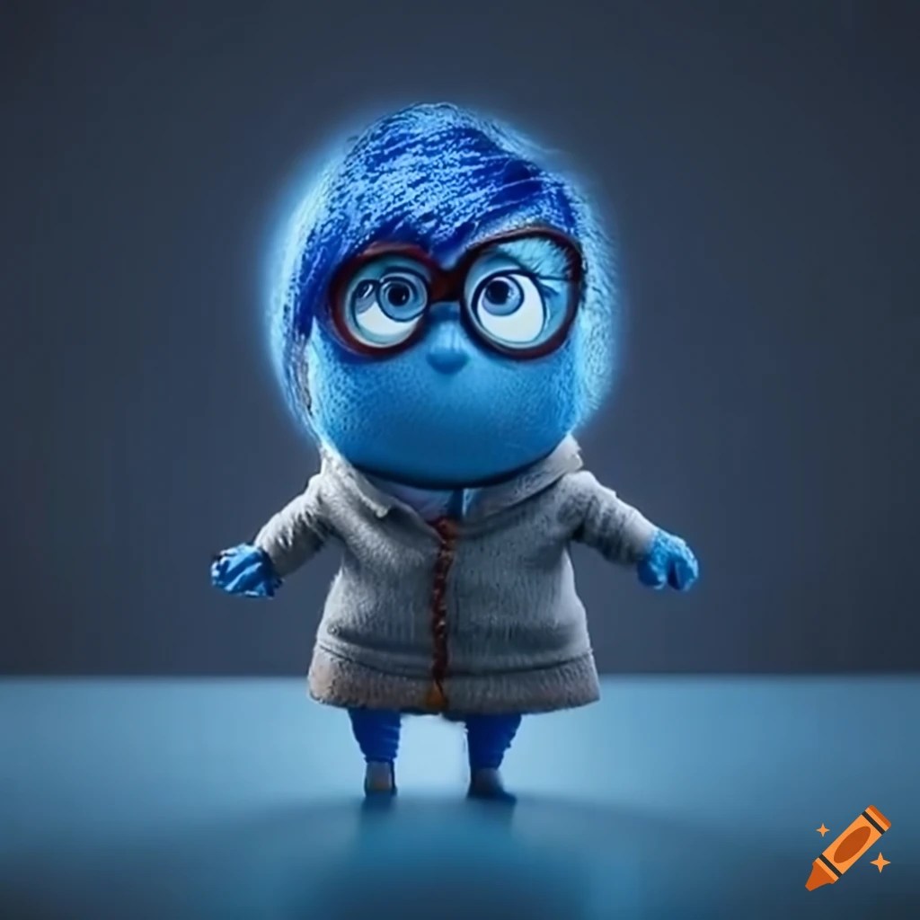 Inside out sadness on Craiyon