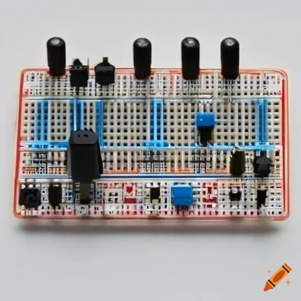Multistage amplifier darlington electronic schematic breadboard