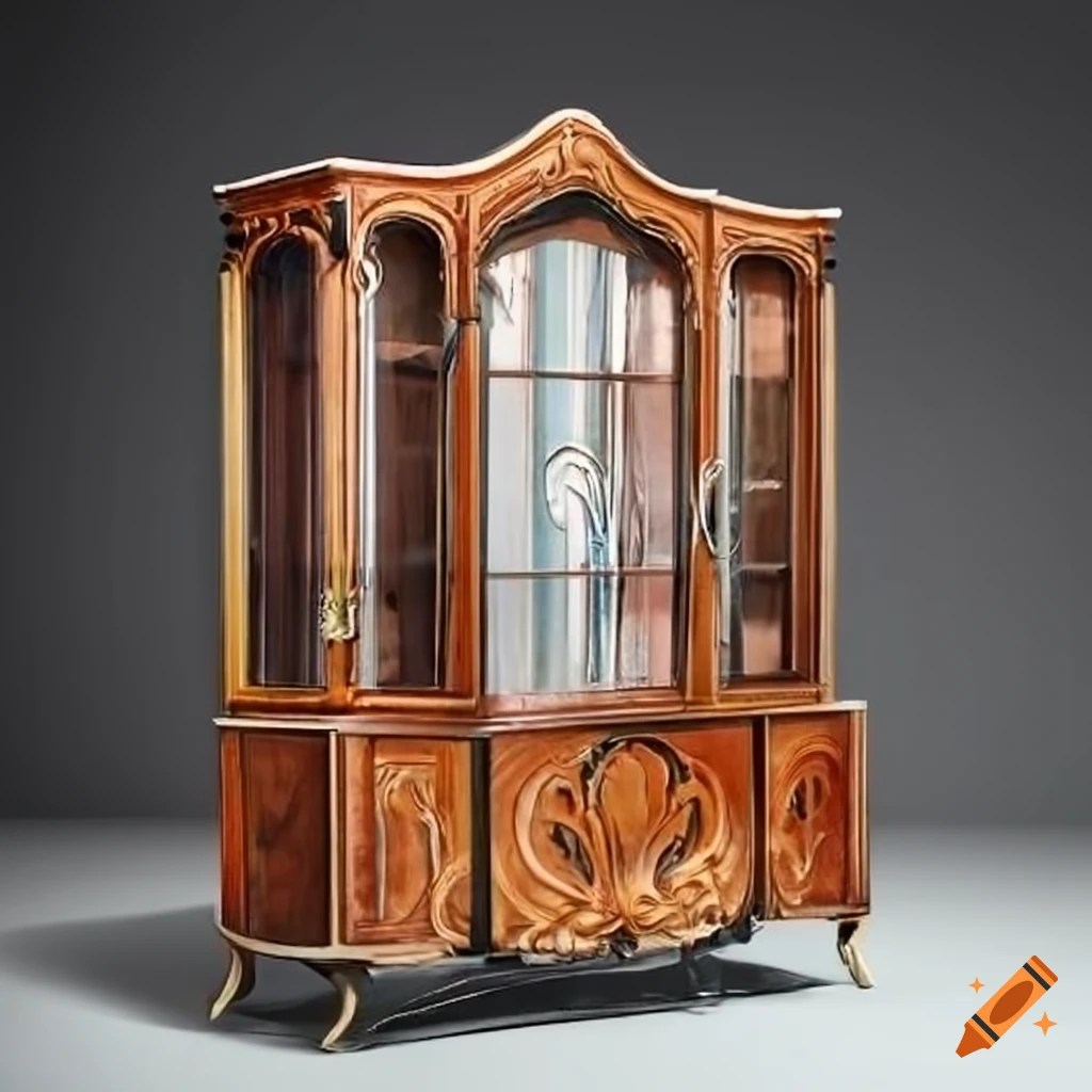 Contemporary art nouveau china on Craiyon