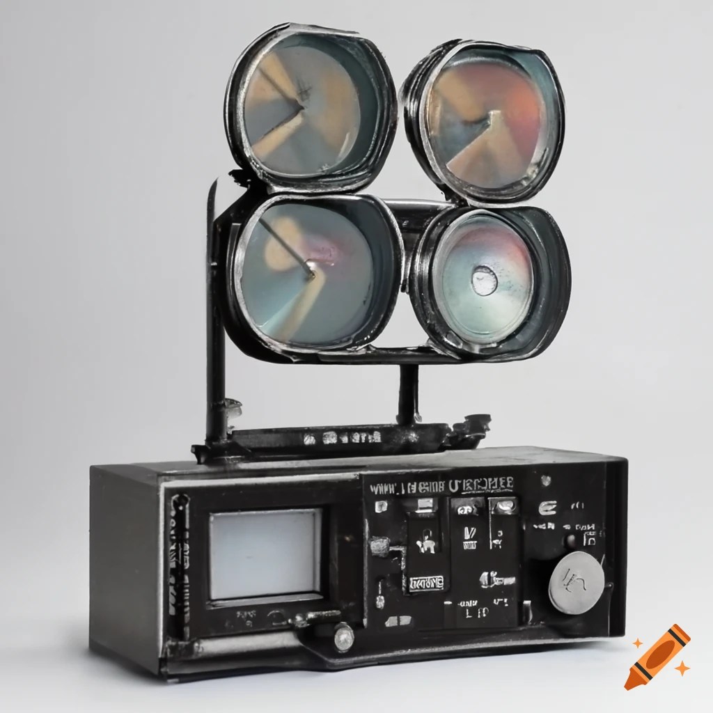 Soviet video signal generator on Craiyon