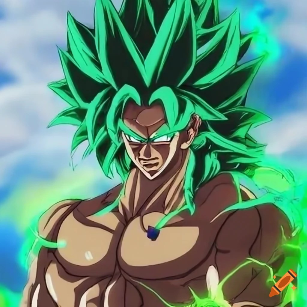 Image of broly and godzilla