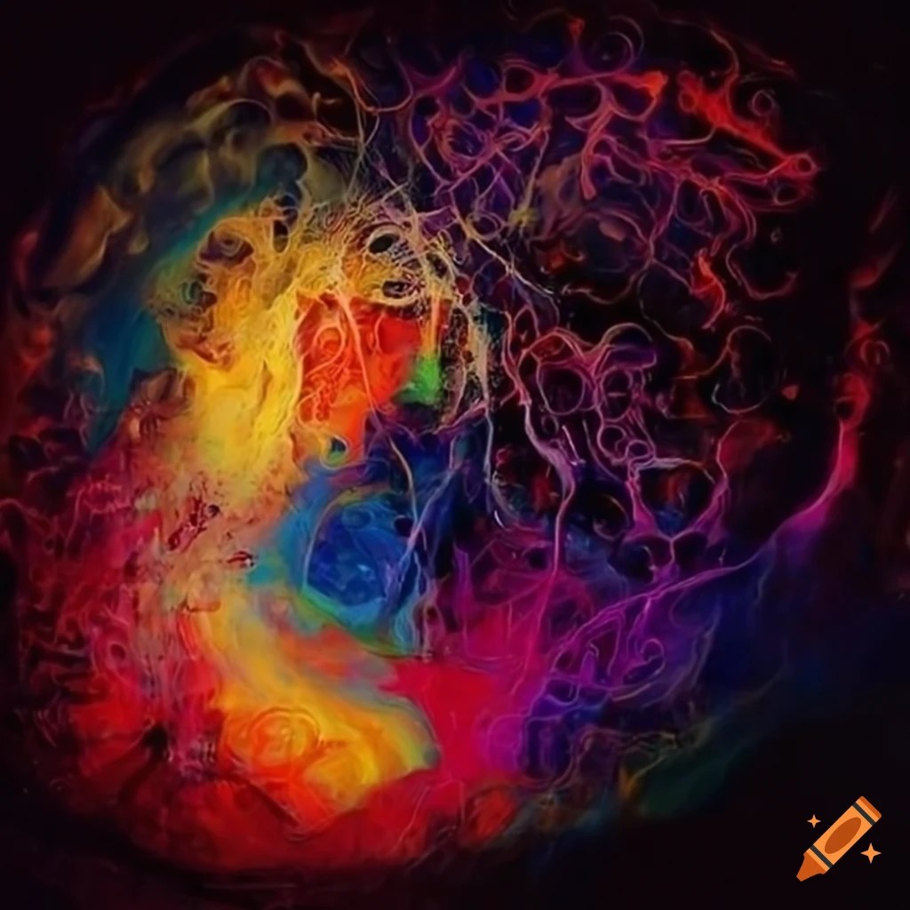 Abstract artwork exploring the depths of the mind