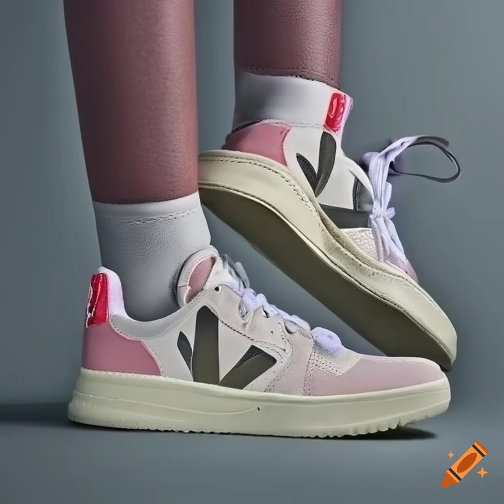 Limited edition london colors veja basketball shoes on Craiyon