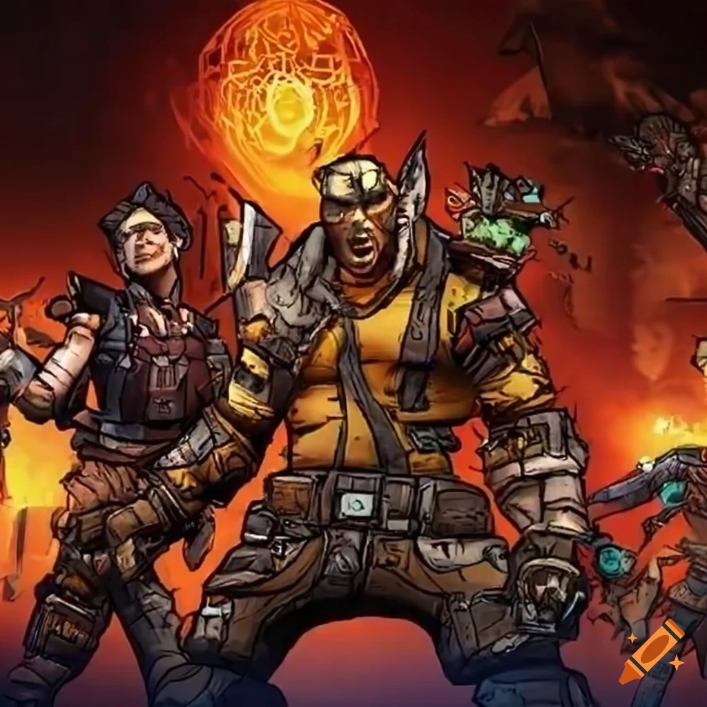 Borderlands 2 location on Craiyon