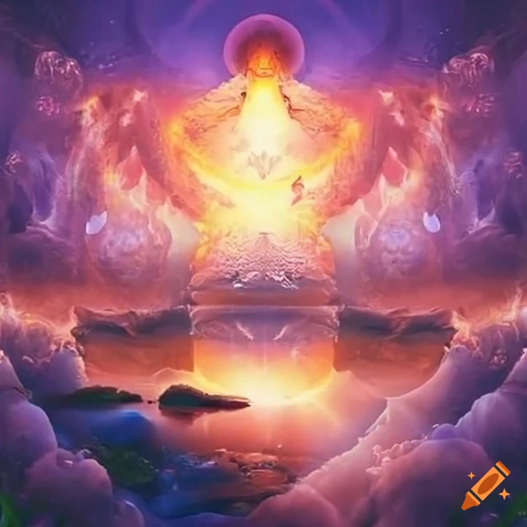Image representing heaven on Craiyon
