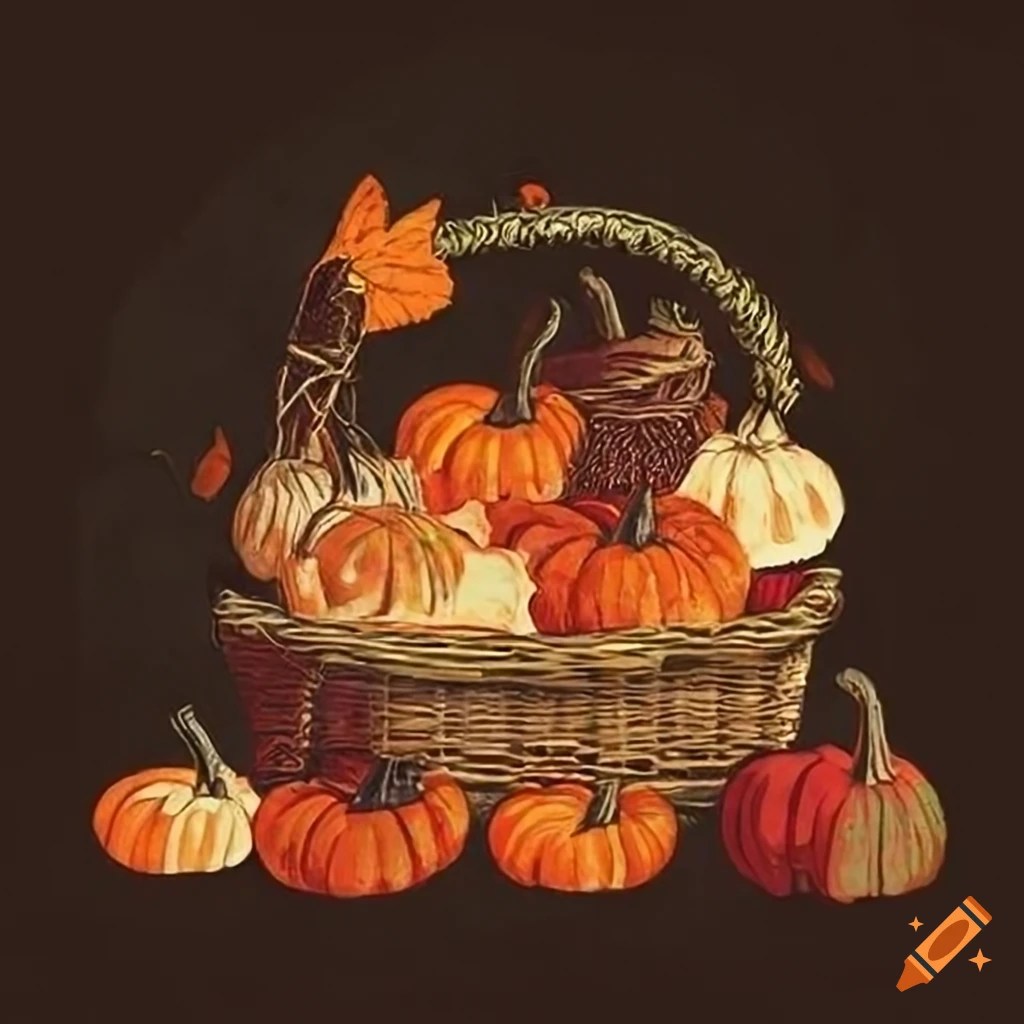 Colorful cornucopia on Craiyon