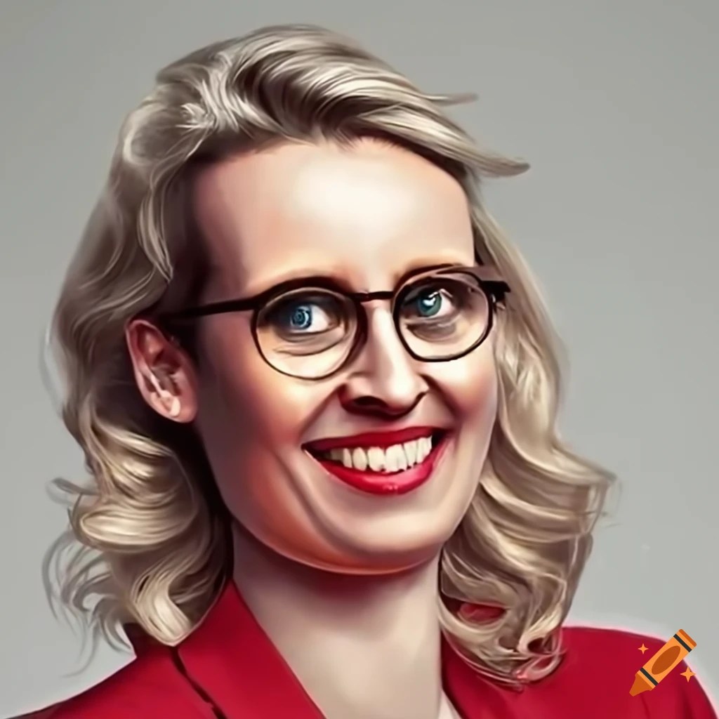 Portrait of alice weidel on Craiyon