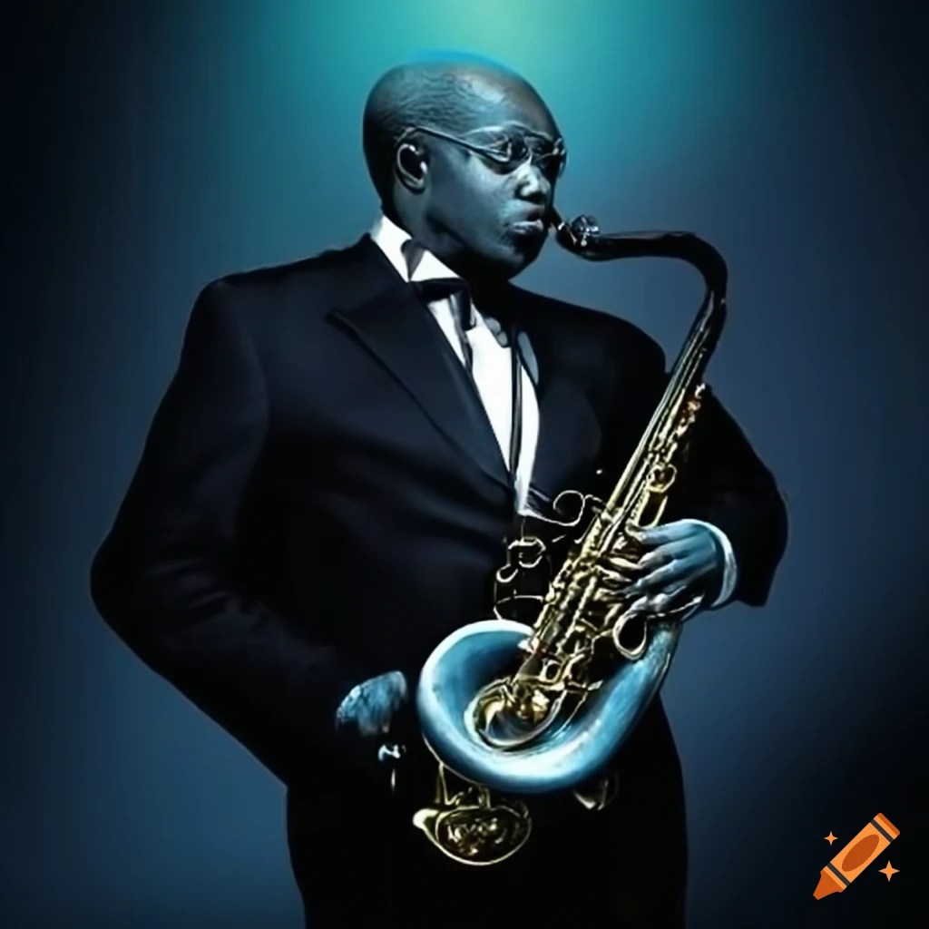 Cover art for new jazz music on Craiyon