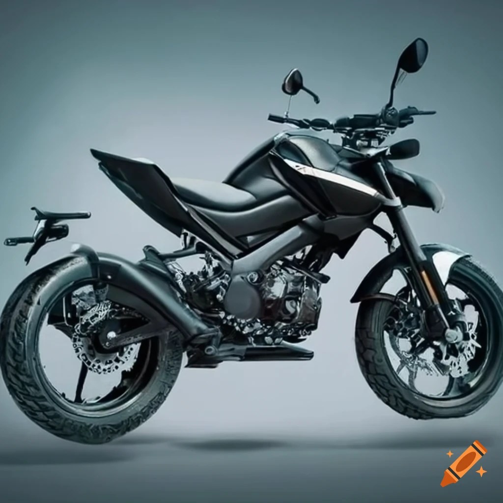 Cool guy riding a black mt125 motorcycle