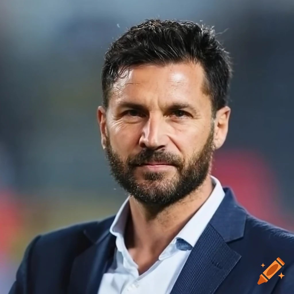 Headshot of german soccer manager dieter möller on Craiyon