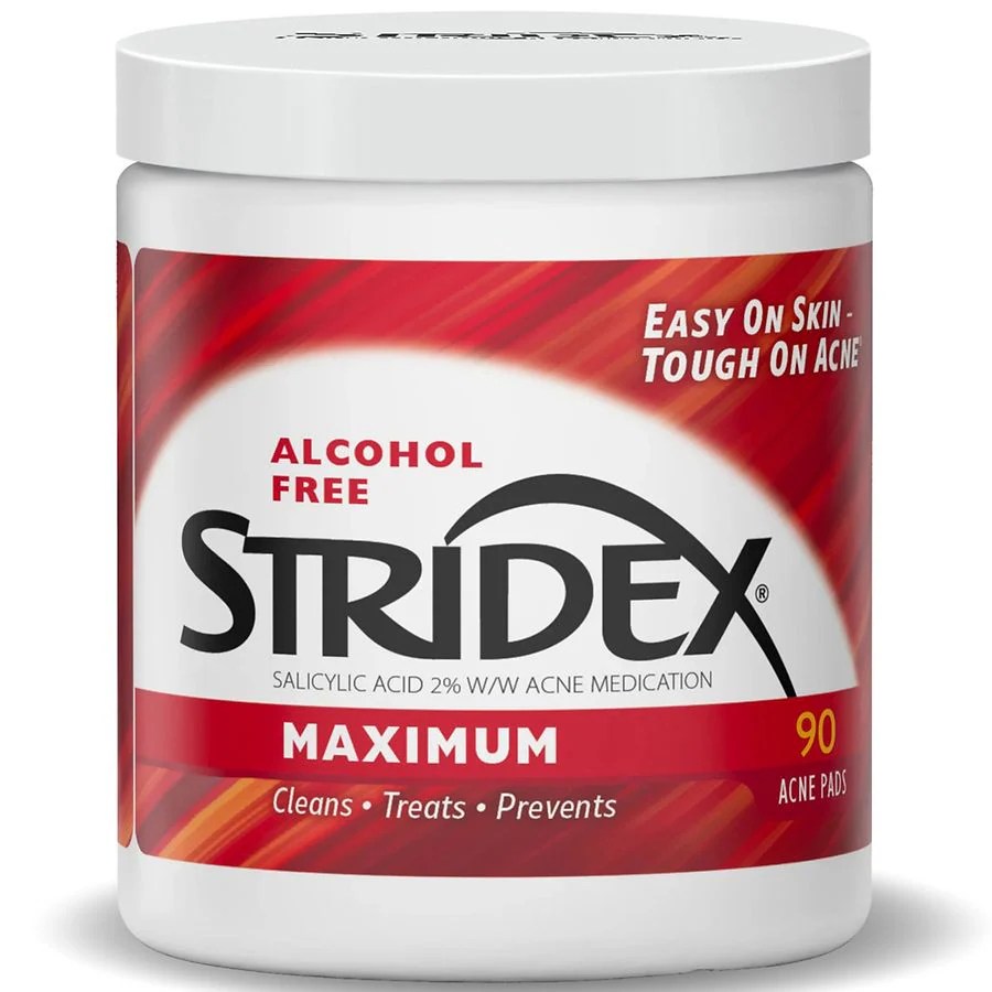 Stridex Daily Care Acne Pads with Salicylic Acid, Maximum Strength