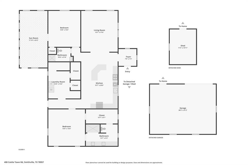 408 Cottletown Rd, Smithville, TX 78957