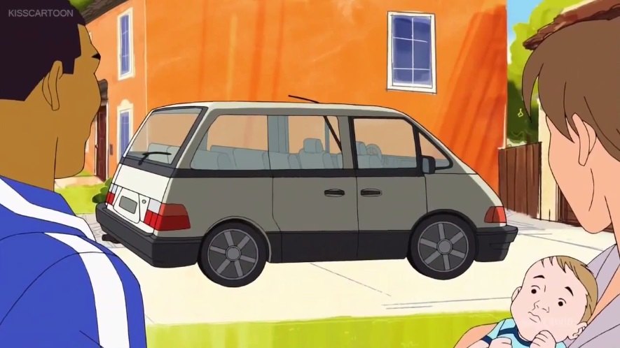 1991 Toyota Previa [XR10] in "Mike Tyson Mysteries, 20142020"