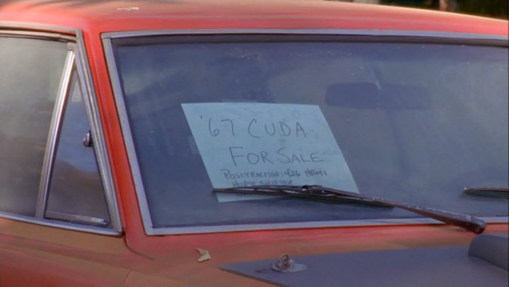 1968 Plymouth Barracuda in "Malcolm in the Middle, 20002006"