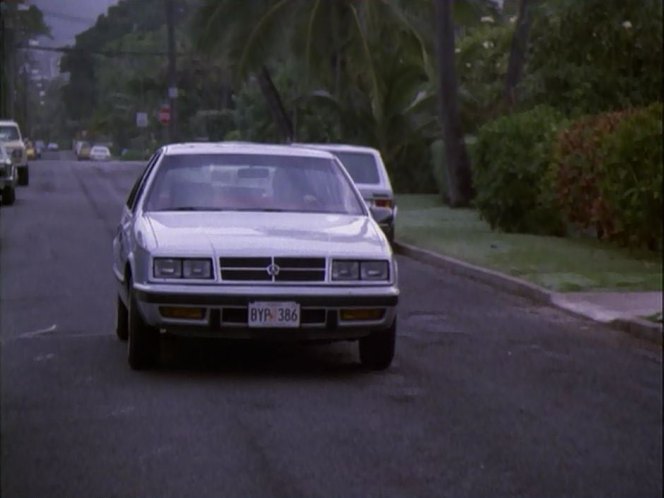 IMCDb.org: 1985 Dodge Lancer in "Magnum, P.I., 1980-1988"
