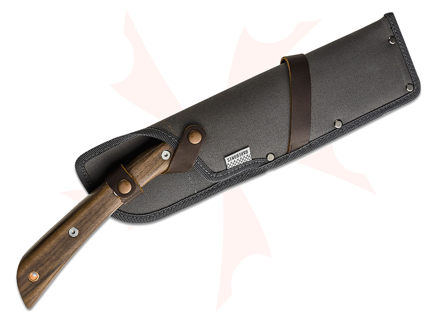 Barebones Japanese Nata Hatchet 7" 4Cr14MoV TwoTone Blade, Walnut