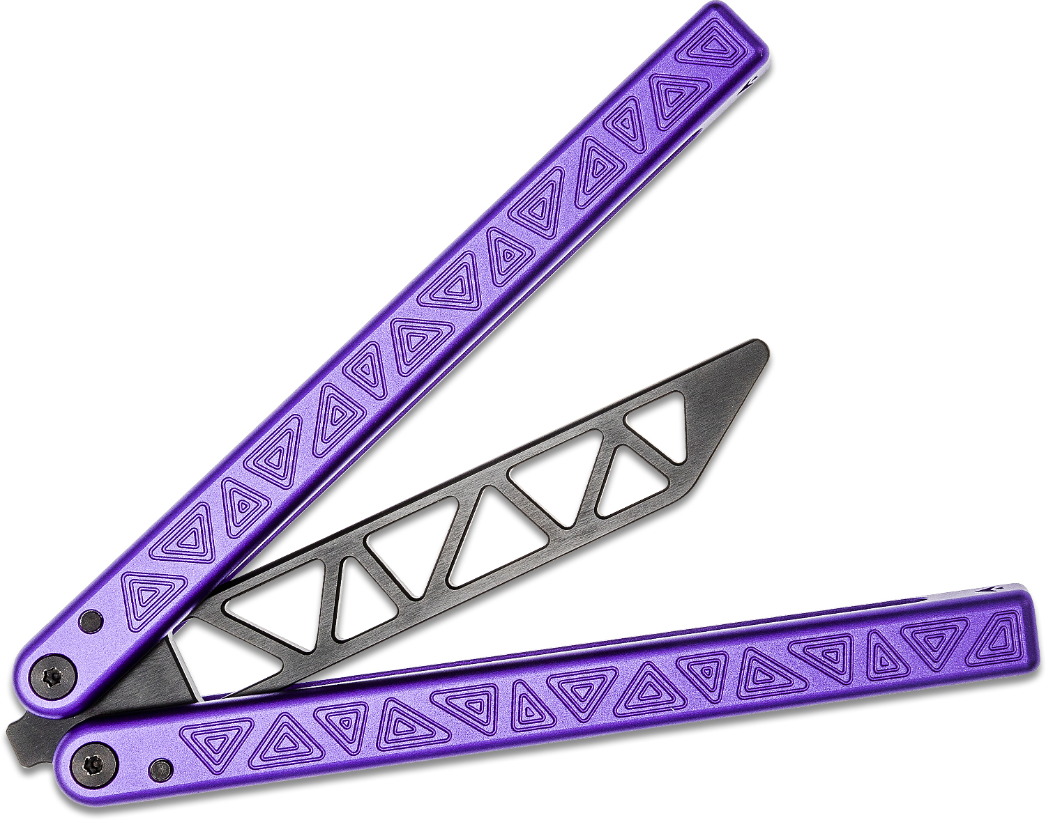 Glidr Original 3 Dragon Purple Balisong Butterfly Trainer